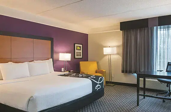 1 King Bed
