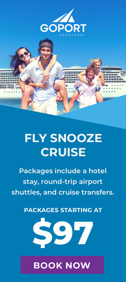 book fly snooze cruise packages in Port Canaveral
