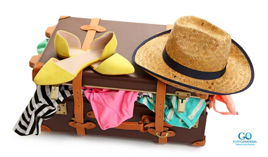 cruise packing when flying in