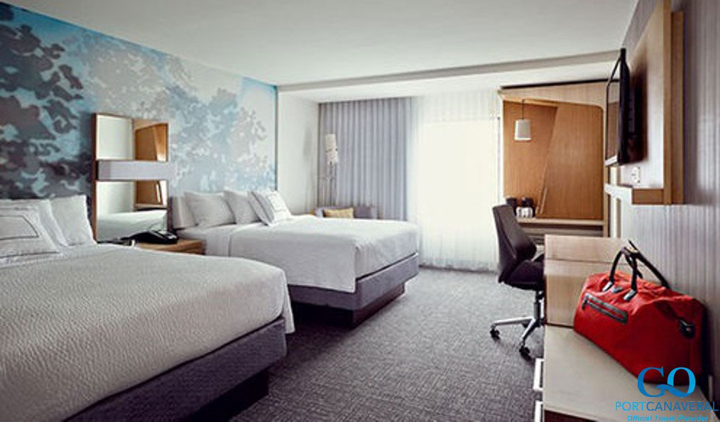 Inside a stateroom