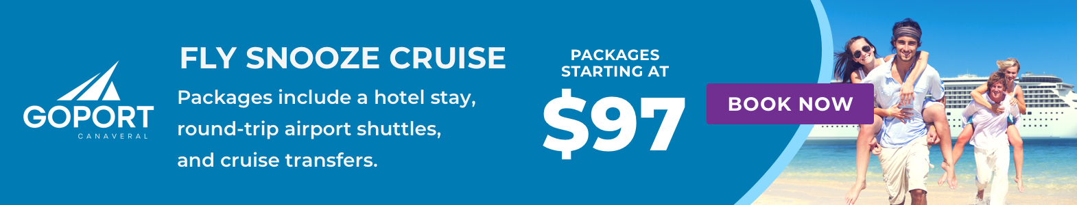 fly snooze cruise packages