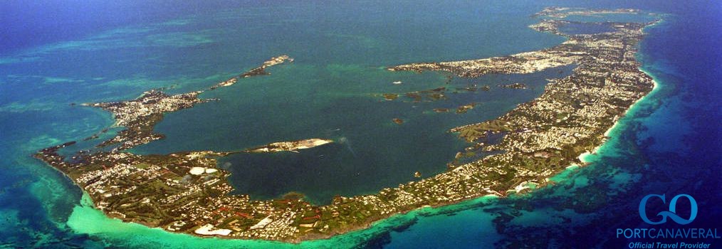 Aerial Shot of Bermuda