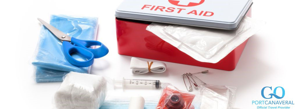 Remember a First aid kit when packing for a cruise