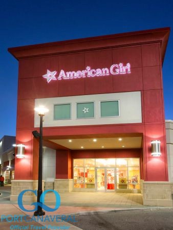 Exterior of the American Girl store at the Florida Mall in Orlando.