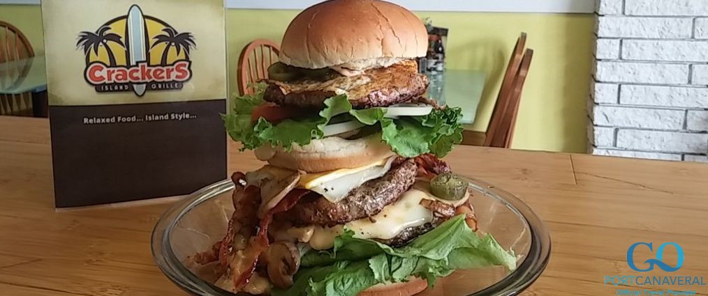 Magnificent Giant Burger at the Crackertoa