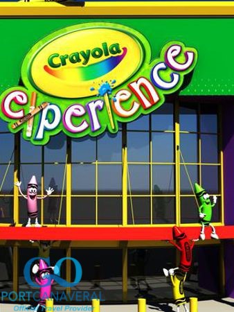 Exterior of the Crayola Experience at the Florida Mall.