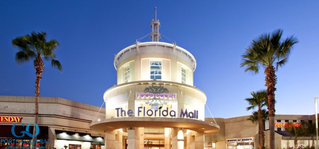 The Florida Mall viewed from outside the food court.