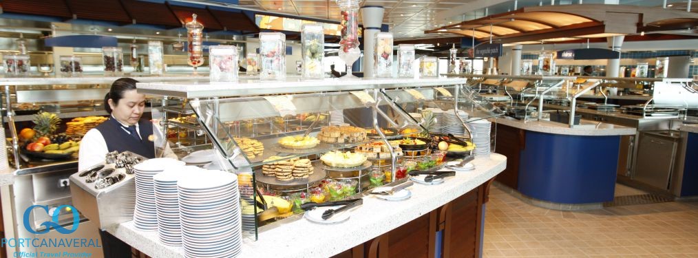 windjammer buffet aboard a Royal Caribbean cruise