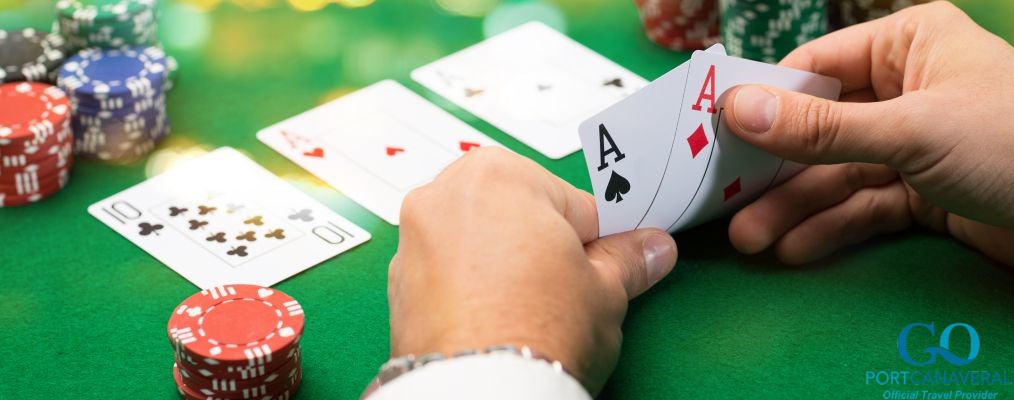 Gambling on a cruise, pocket aces