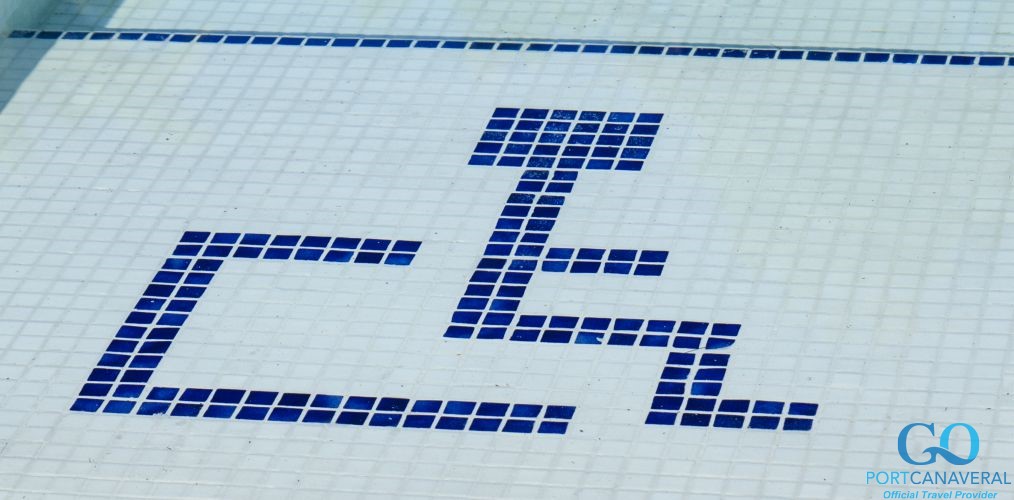 swimming pool with a handicap sign