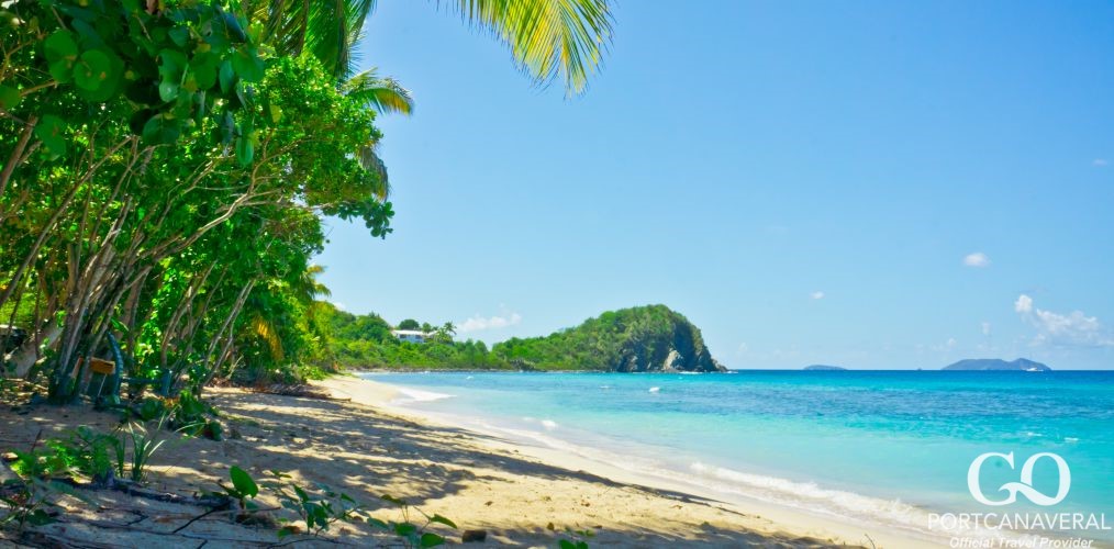 Beautiful view of Tortola British Virgin Islands