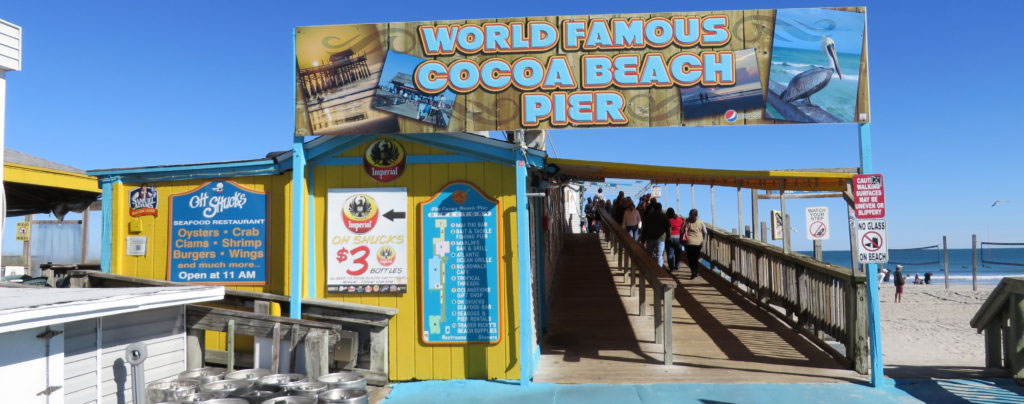 Cocoa Beach Pier, 401 Meade Avenue, Cocoa Beach, Florida. Photograph taken 18 January 2014.