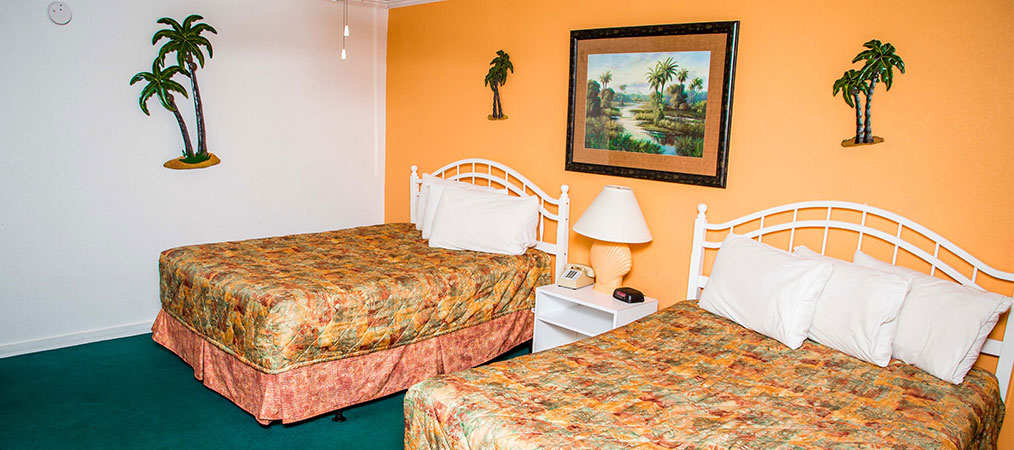 Queen Beds in Ocean Landings Suites Cocoa Beach