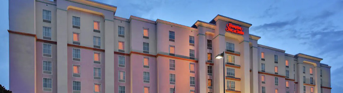 Hampton Inn & Suites, which is one of Go Port's Orlando Hotels with a Shuttle to Port Canaveral