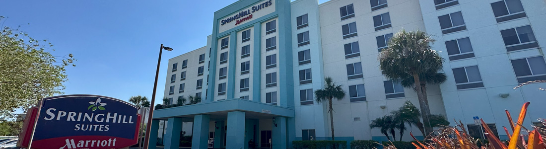 SpringHill Suites Orlando Airport with shuttle to cruise