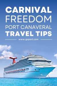 Pinterest Cover for Carnival Freedom Travel Tips Blog