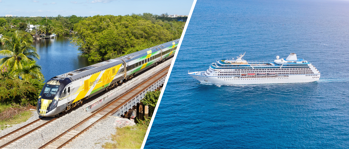 Brightline Train and Cruise