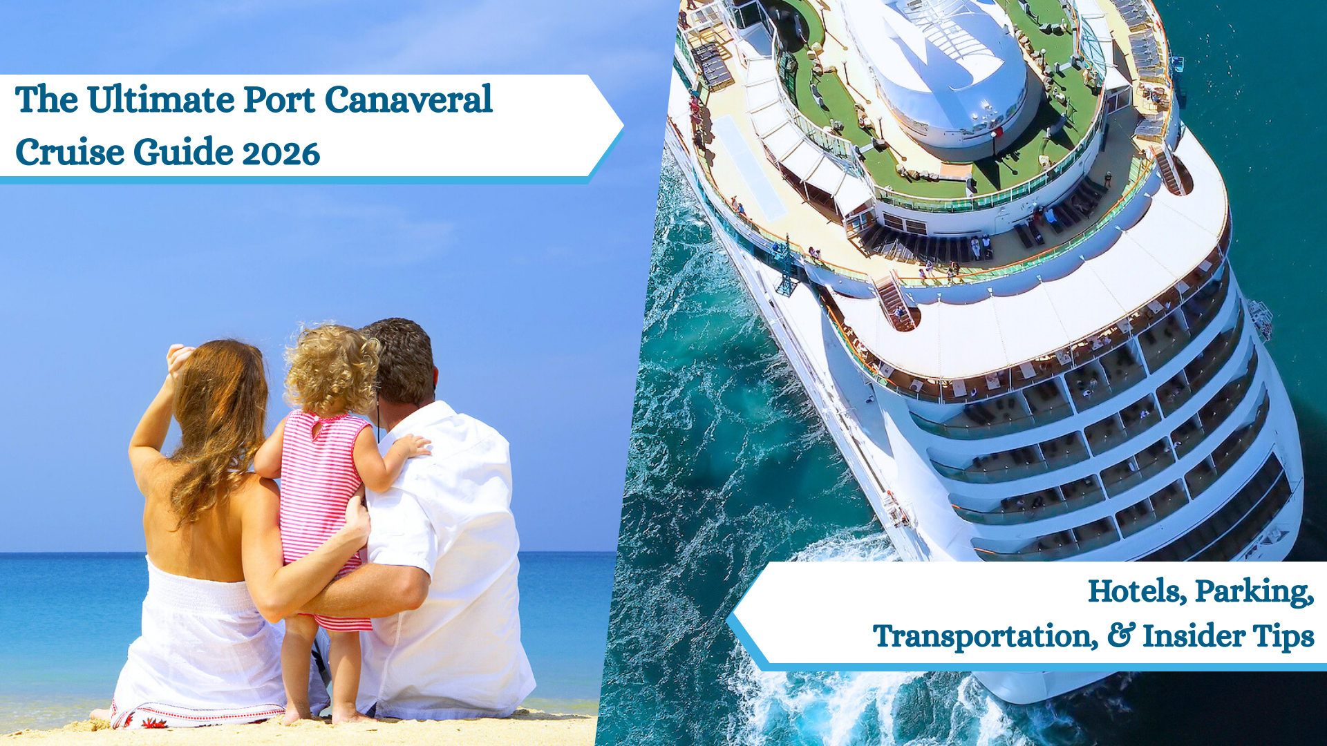 Family and a cruise ship, guide to port canaveral 2026 cruisisng