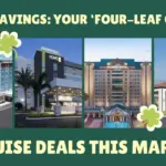 Image features four hotels that are featured in the Go Port March package deals.