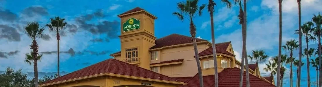 Exterior of La Quinta Inn & Suites north of Orlando Airport